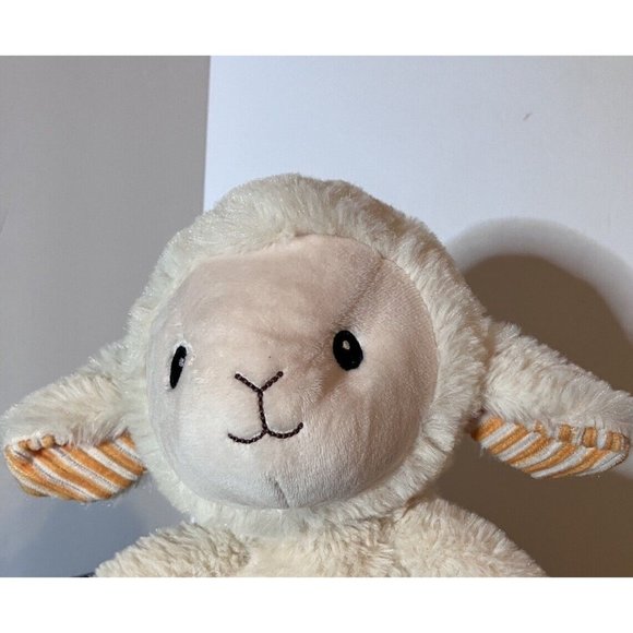 Stuffed Toy Sheep Spark Creative Imagine Plush Lambie Rattle & Crinkle Ears - Picture 2 of 5